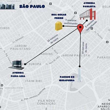 Predio Novo Ao Lado Da Av Paulista - Next Aw Franca Leilighet São Paulo Eksteriør bilde